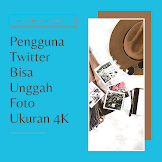 Pengguna Twitter Bisa Unggah Foto Ukuran 4K