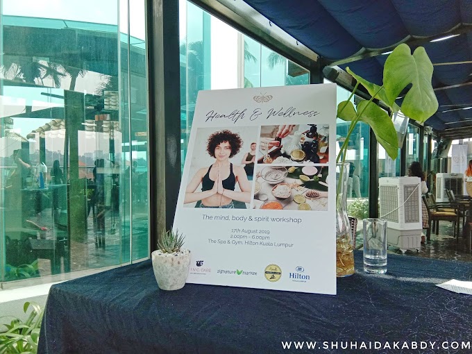 Health & Wellness Workshop Butterfly Project di Spa & Gym Hotel Hilton Kuala Lumpur 