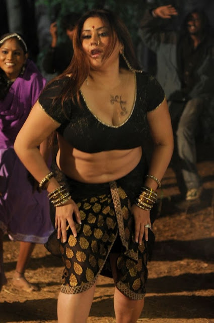 Namitha tattoo in item song