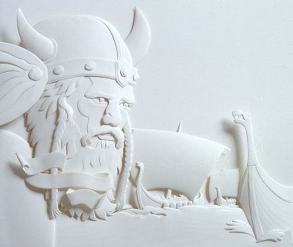 Amazing Most cute and incredible art by the usual white papers