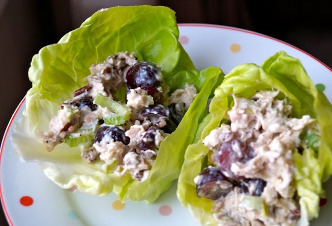 Pecan Chicken Salad #healthy #salad