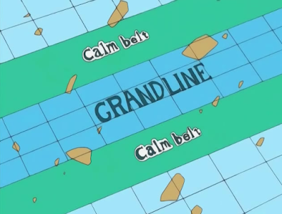  Calm Belt merupakan dua area memanjang yang mengapit jalur Grand Line Apa itu Calm Belt?
