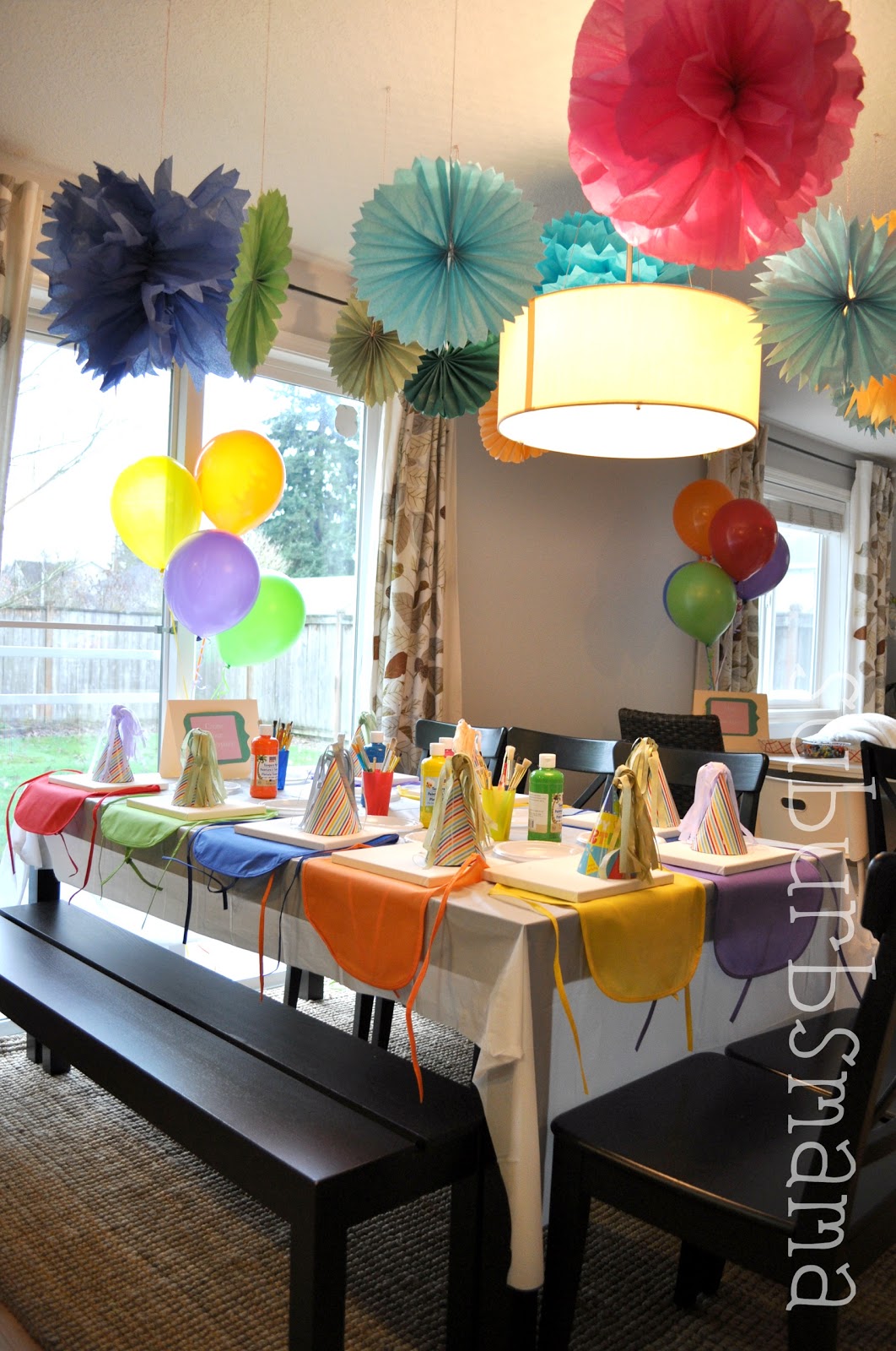 Suburbs Mama Kids Craft  Birthday  Party 