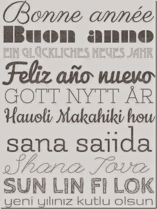 feliz año nuevo poliglota