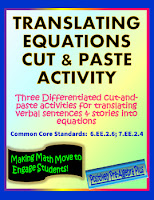 https://www.teacherspayteachers.com/Product/Translating-Equations-Matching-Activity-2315667