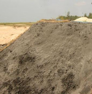 Dumped  Fly Ash in India