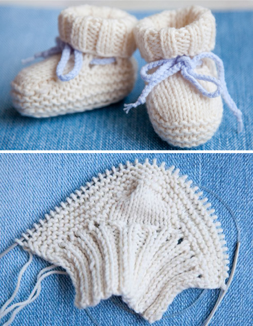 Baby Booties Ugg - Free Pattern