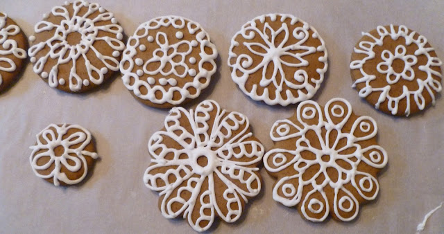 decorated gingerbread cookies