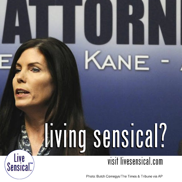 Attorney General Kathleen Kane (livesensical.com?) has been criminally charged with perjury, official oppression and obstruction of justice. Kane's charges are centered around claims she leaked secret grand jury report and lied about it in order to damage a political rival. Kane says resigning would be an admission of guilt.