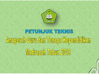 Download Petunjuk Teknis Lomba Anugerah Guru dan Tenaga Kependidikan Madrasah 2019