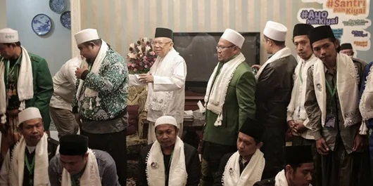 Ma'ruf Amin: NU Sudah Berjanji pada Pak Jokowi, NU akan All Out