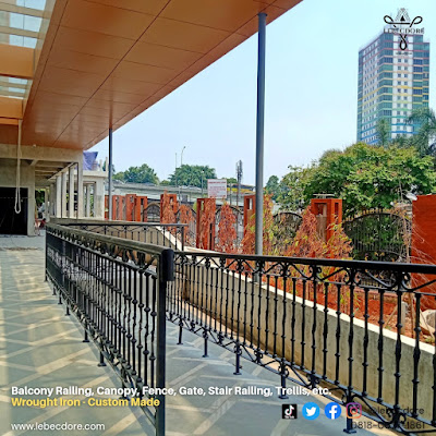 Wrought Iron Railings Slipi Jakarta-5