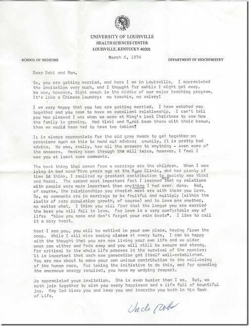 Rob Levy Letter