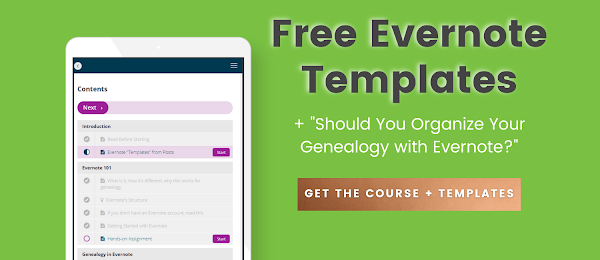 genealogy research report template