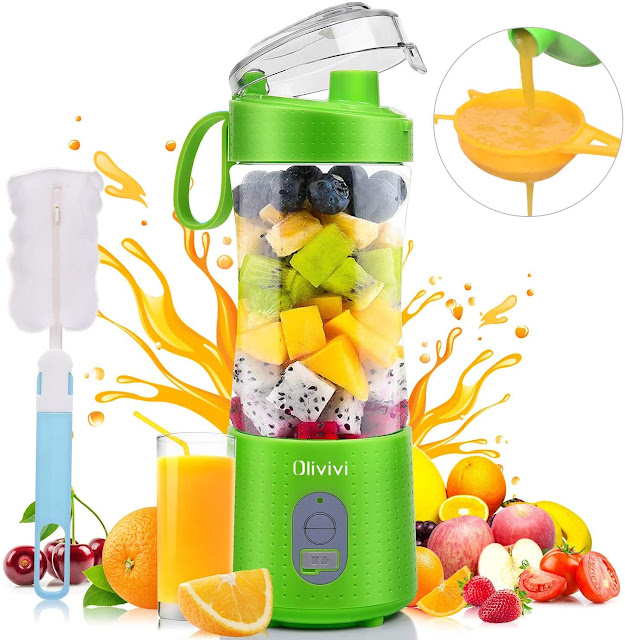 Mini Smoothie Blender 6 Powerful Blades