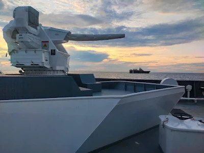 KN Pulau Marore-322 Laksanakan  Patroli