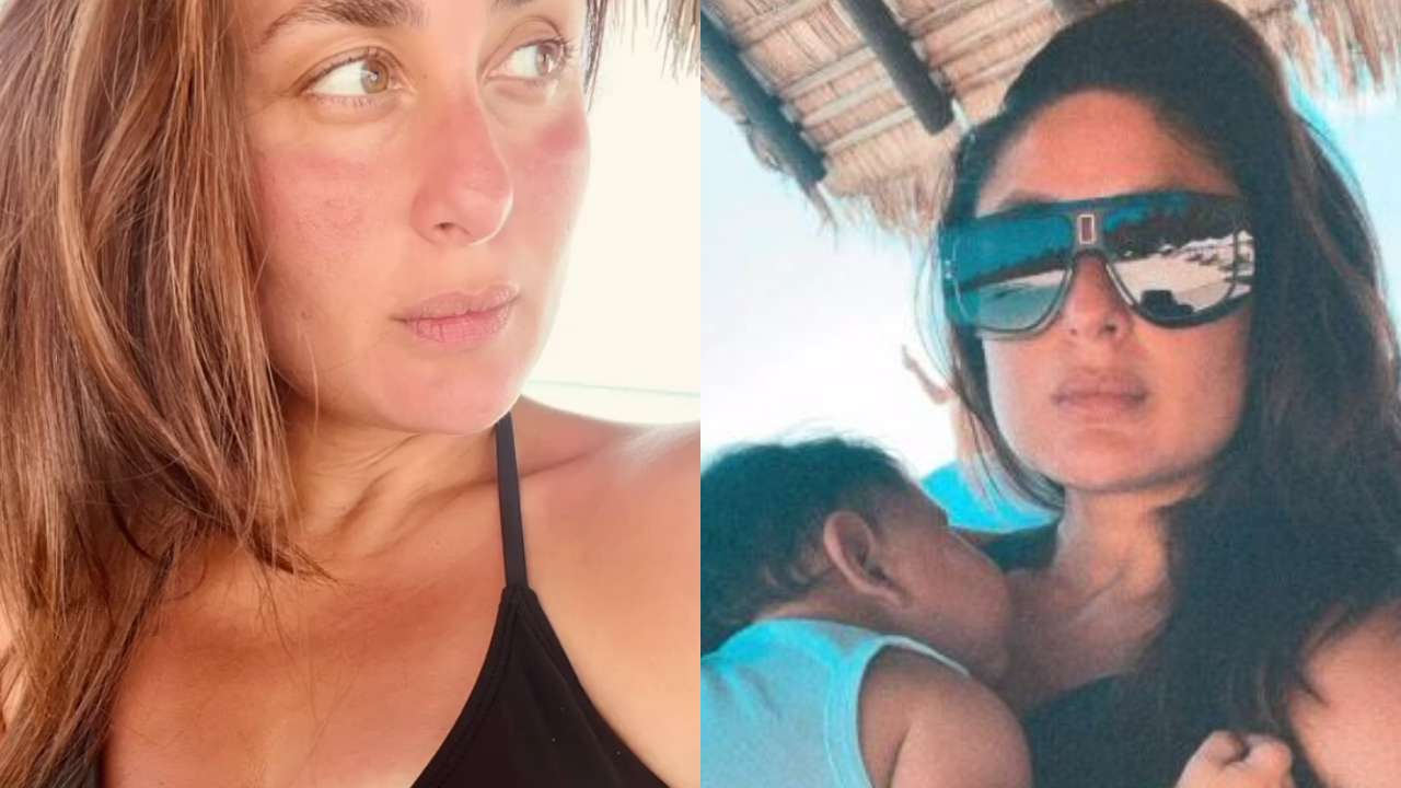Actress Gossips: Jeh Ali Khan takes nap in mom Kareena Kapoor Khan's arms, adorable pictures goes VIRAL