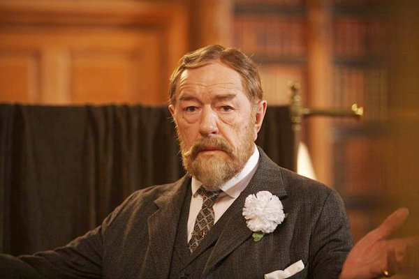 Michael Gambon as King George V in The King's Speech