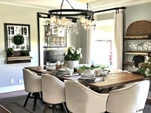 Modern Farmhouse Dining Room Design