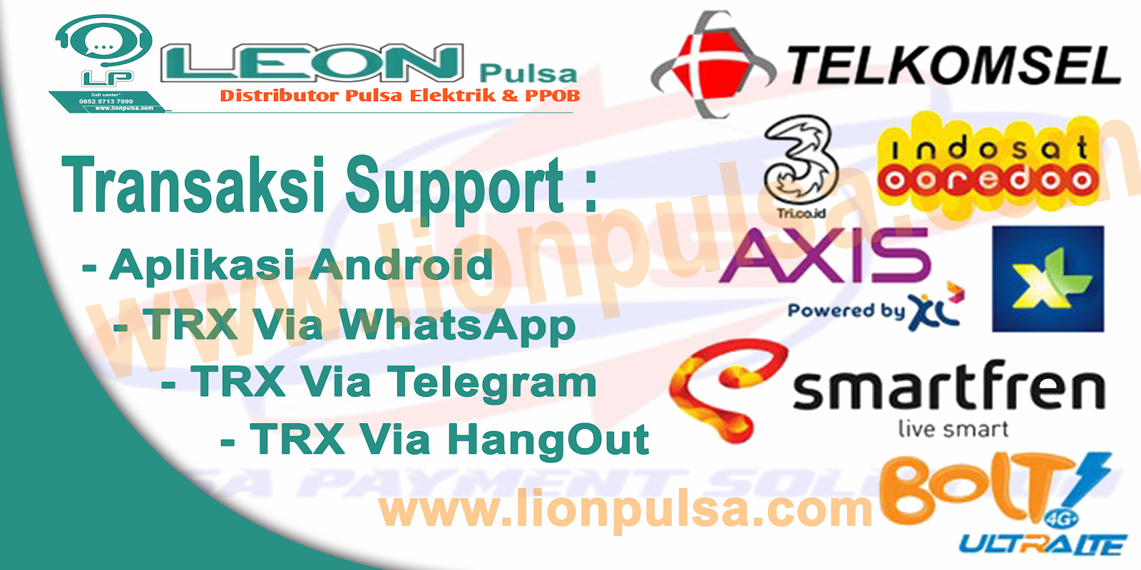 Leon Pulsa Agen Pulsa Murah