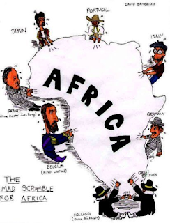Resultado de imagen para imperialismo africa caricatura