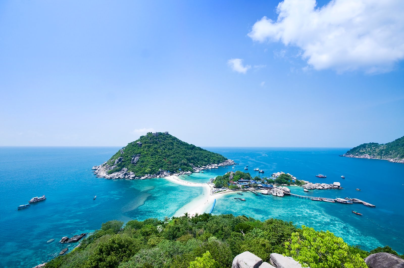 Islas Ko Nangyuan en Tailandia - Prodigios de la Naturaleza | Banco de ...