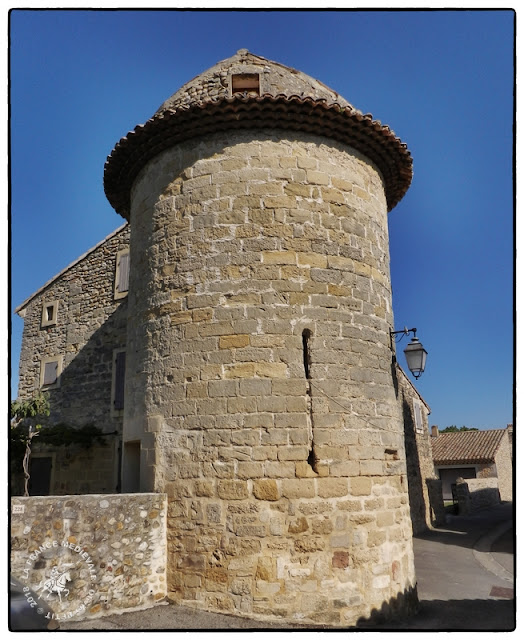 SAINT-ROMAN-DE-MALEGARDE (84) - L'ancien château-fort des Templiers