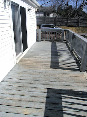 Dover Projects: Refinishing a Pressure Treated Deck