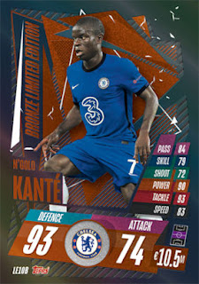 Topps Match Attax 2020-2021 Chelsea FC Set