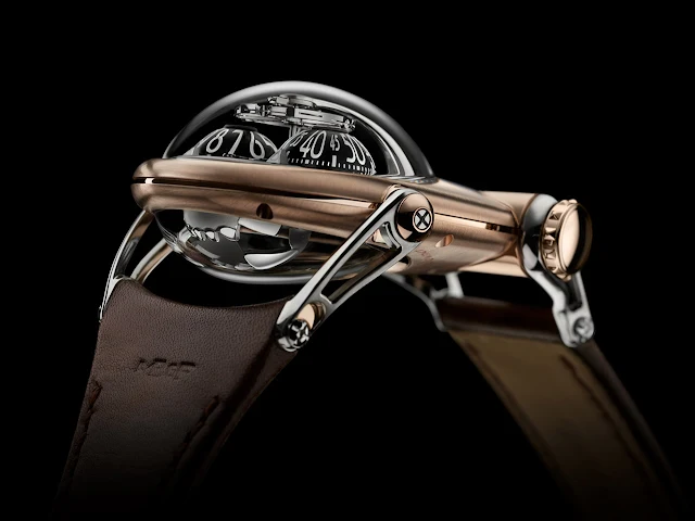 MB&F Horological Machine No.10 Bulldog in red gold