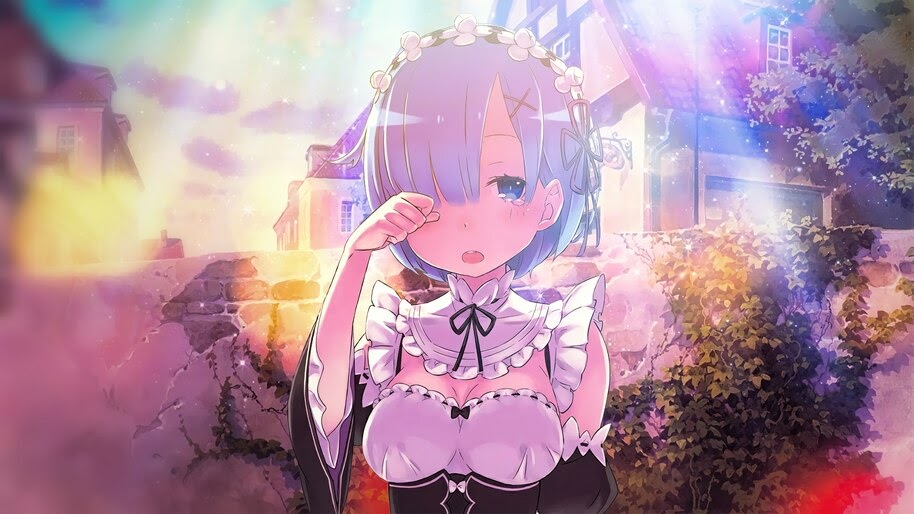 Rem Re Zero Anime Girl Maid 4k Wallpaper 4 27 Rem Re Zero Anime Girl Maid 4k Wallpaper 4 27