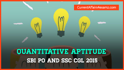 Quantitative Aptitude SSC and SBI PO