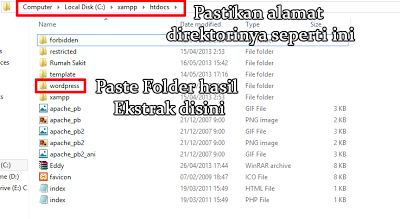 Cara Install Wordpress di Localhost