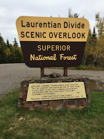 near the entrance of the Boundary Waters