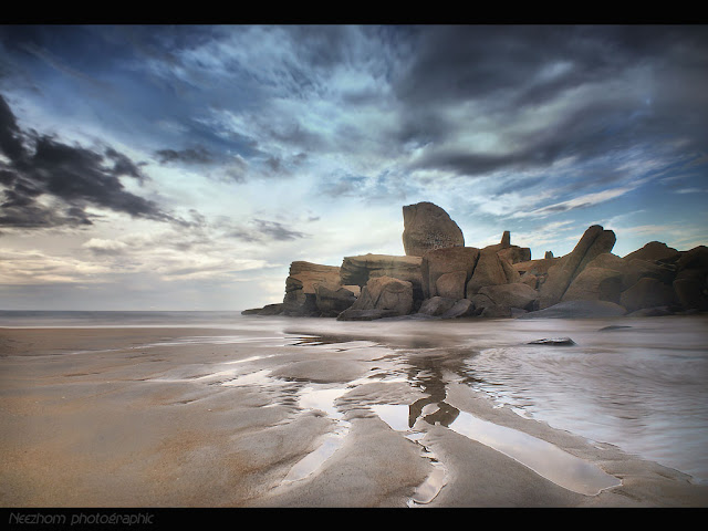 gambar pantai penunjuk