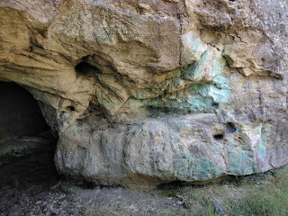 Zona mineralizada, Mina de cobre Expectativa, Huidobro, Burgos