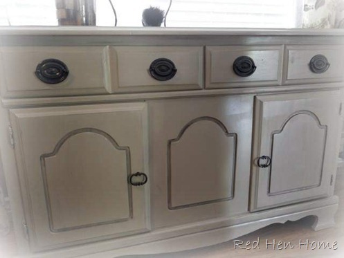 grey buffet