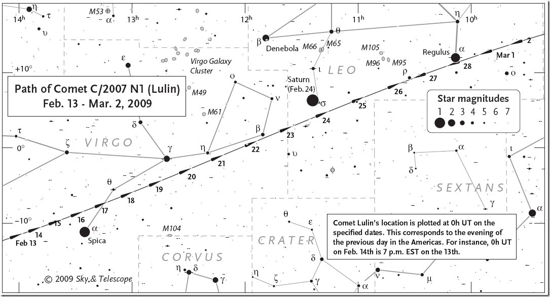 Cometa Lulin mappa2