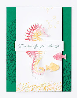 7 Card Ideas Using Stampin' Up! Seascape Bundle + Video Tutorials ~ www.juliedavison.com #stampinup