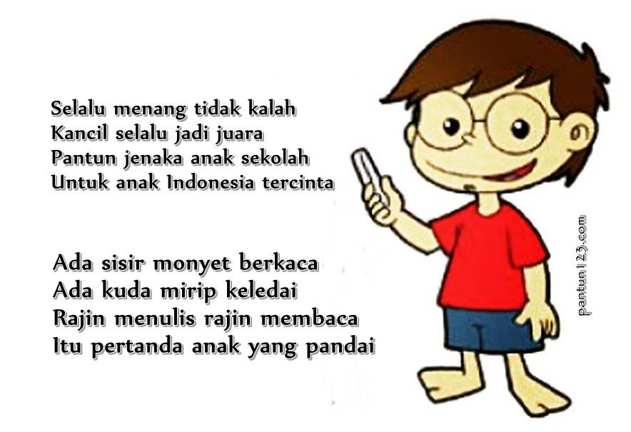 Contoh Pantun Anak Sd Kelas 5 Contoh Soal Dan Materi Pelajaran 9