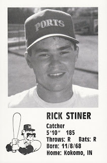 Rick Stiner 1990 Stockton Ports card