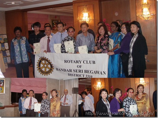 rotary club award SL