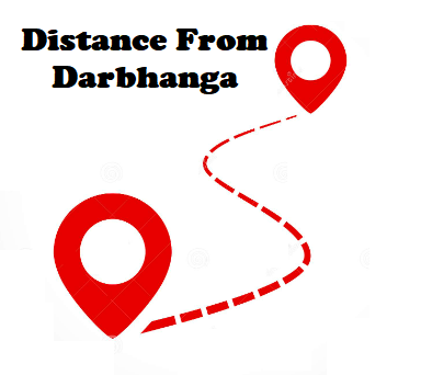 Distance from Darbhanga