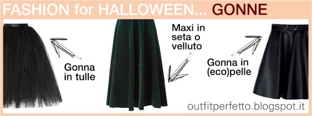 I TRENDS della MODA AUTUNNO/INVERNO... per HALLOWEEN!