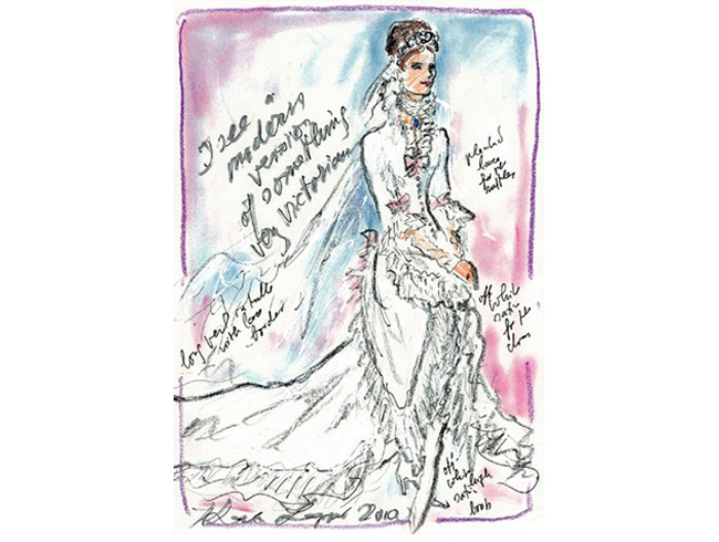 william and kate wedding dress. Kate#39;s Wedding Dress Sketches