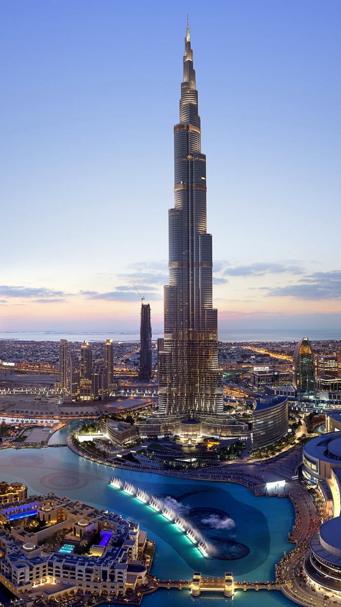 برج خليفة خلفيات 4K ، دبي ، سيتي سكيب ، العالم ،
