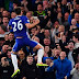 Chelsea celebrated their Premier League title triumph with a hard-earned victory over Watford in an ill-tempered but thrilling encounter at Stamford Bridge.