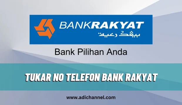 tukar no telefon bank rakyat