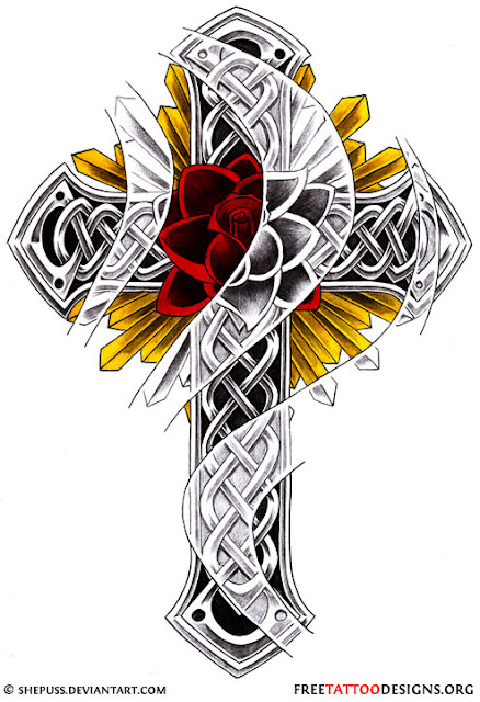 Free Cross Tattoo Designs