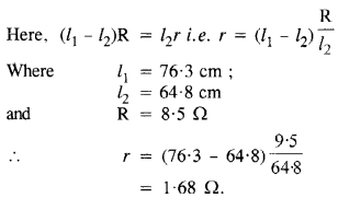 Solutions Class 12 Physics Chapter-3 (Current Electricity)